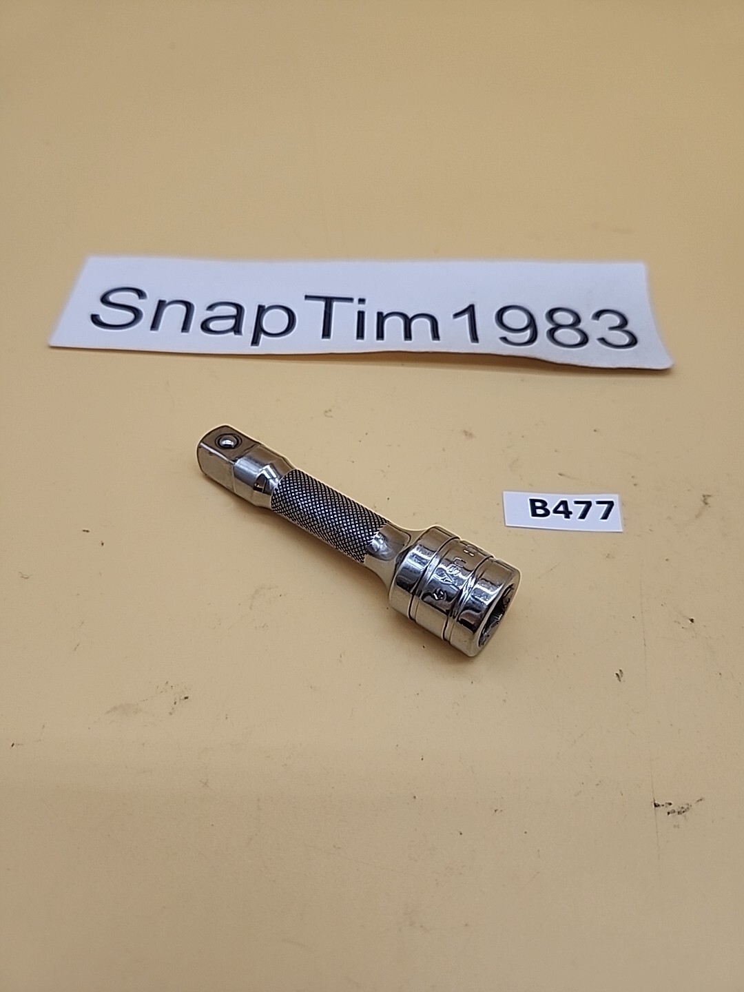 Snap-on Tools FXK3 3/8 drive 3″ knurled friction ball extension