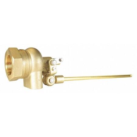 Zoro Select R605t-2-7 Float Valve,Brass,2″,Pipe Mount,Angle
