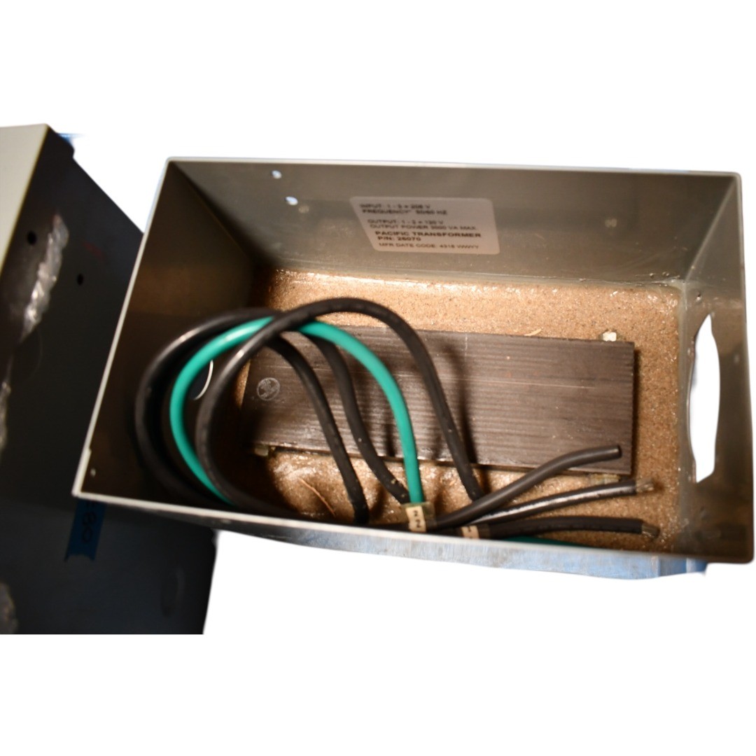 NEW Pacific Transformer 26070 Step Down Power Transformer 208V to 120V 3000VA