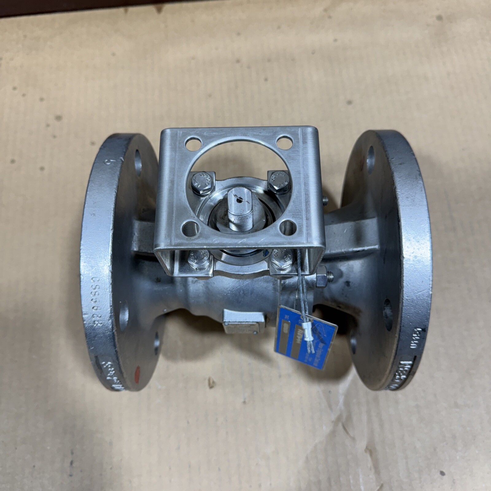 *NEW* Virgo Engineers Actuated Ball Valve RF1-R-66G-F-L 3” #150 275PSIG CF8M
