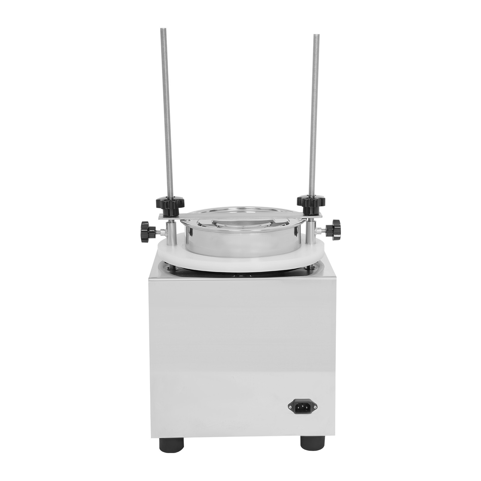 Electric Vibrating Sieve Shaker Sifter Machine w/ 200 Mesh Fit 75/100/200mm 110V