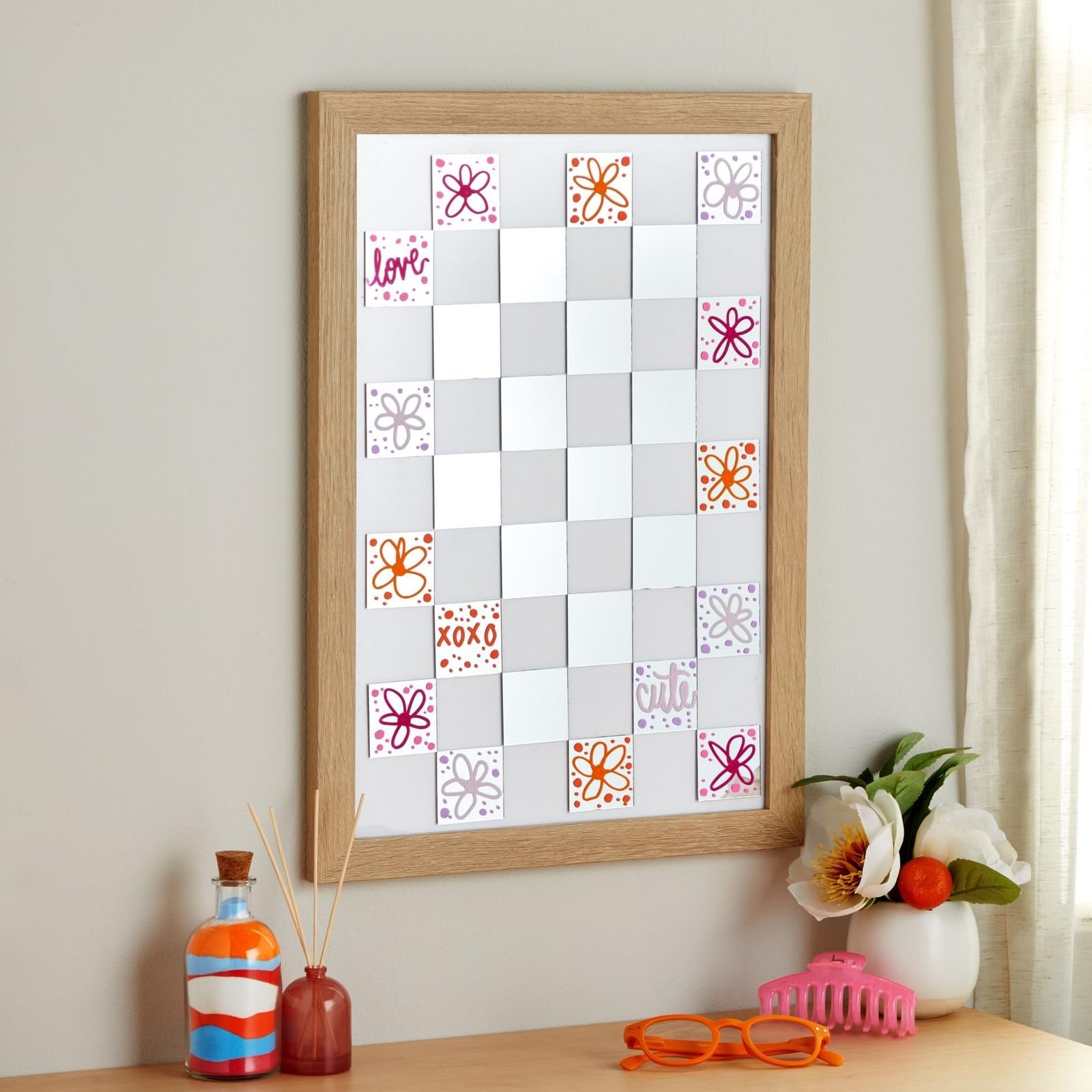Bright Creations 60-Pack Square Mirror 2 Inch (Pack of 60), Transparent