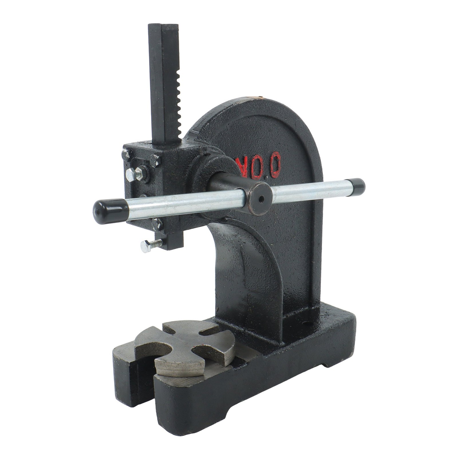 Manual Desktop Press Lever Mountable Bearing Cast Iron Arbor Press 0.5 Ton