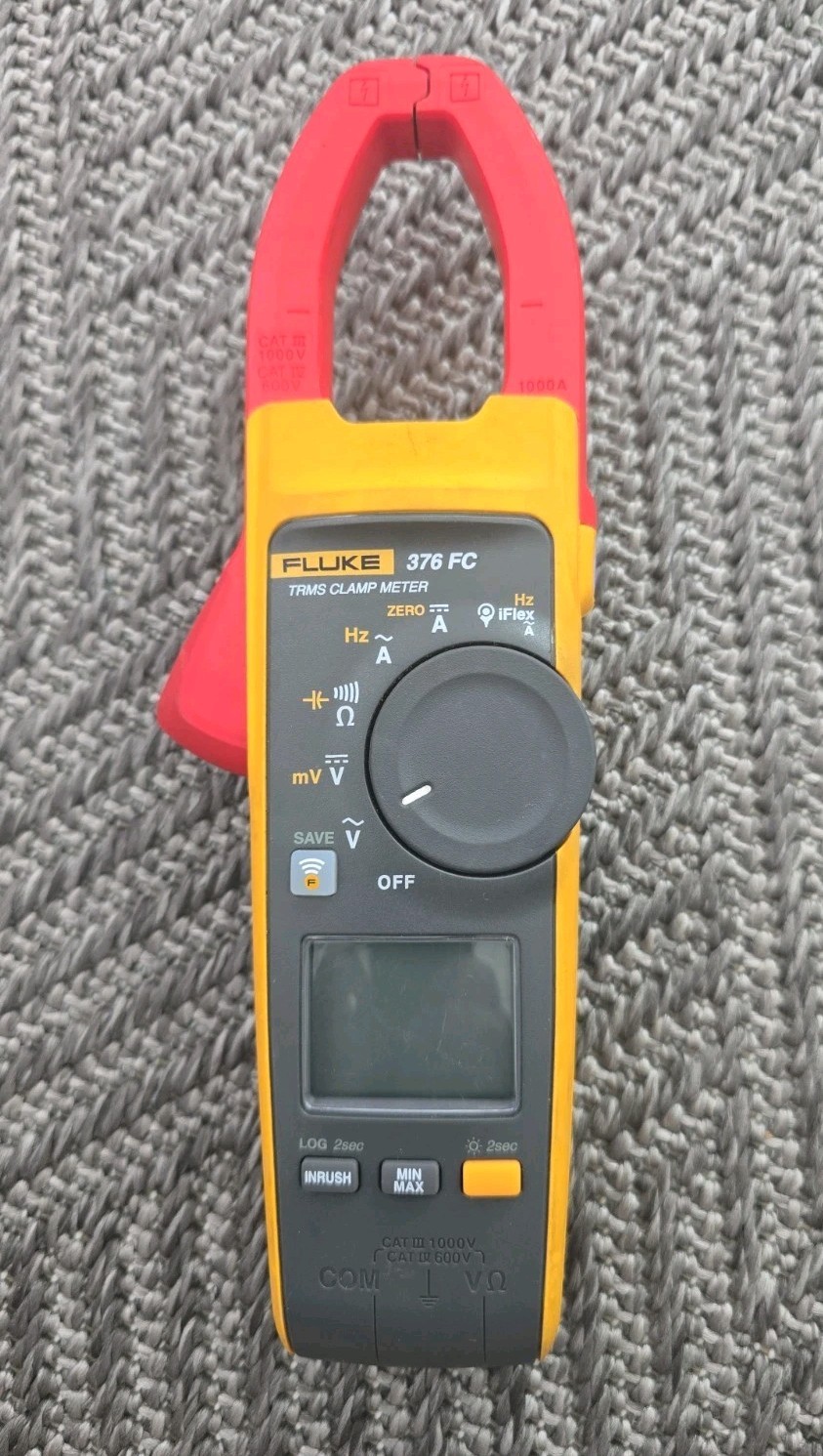 Fluke 376 FC True RMS AC/DC Clamp Meter
