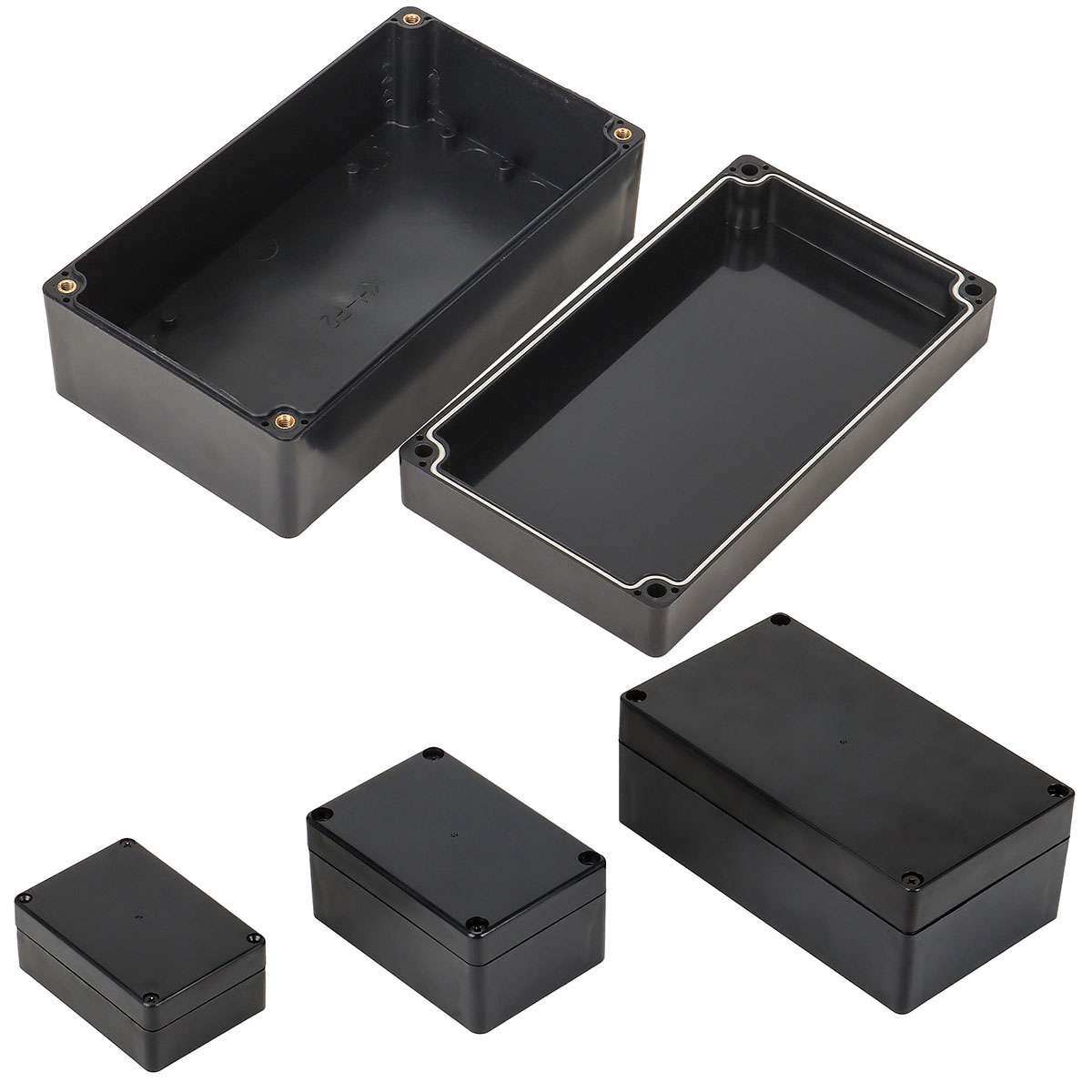 Project Box IP65 Waterproof Junction ABS Plastic Enclosure Dustproo Boxes DIY US