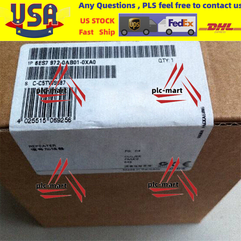 1PC Expedited shipping NEW Siemens 6ES7972-0AB01-0XA0 Real US stock