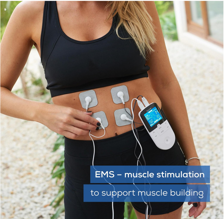 Dispositivo Digital TENS y EMS para Alivio del Dolor con 50 Programas. Nuevo