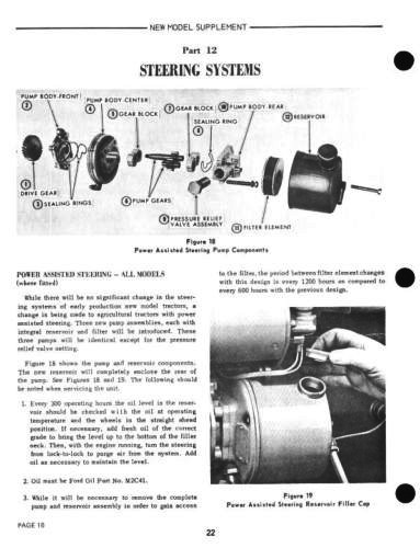 Ford 2000 3000 4000 5000 7000 (3400-5550) Tractor Service Shop Manual 1965-1975