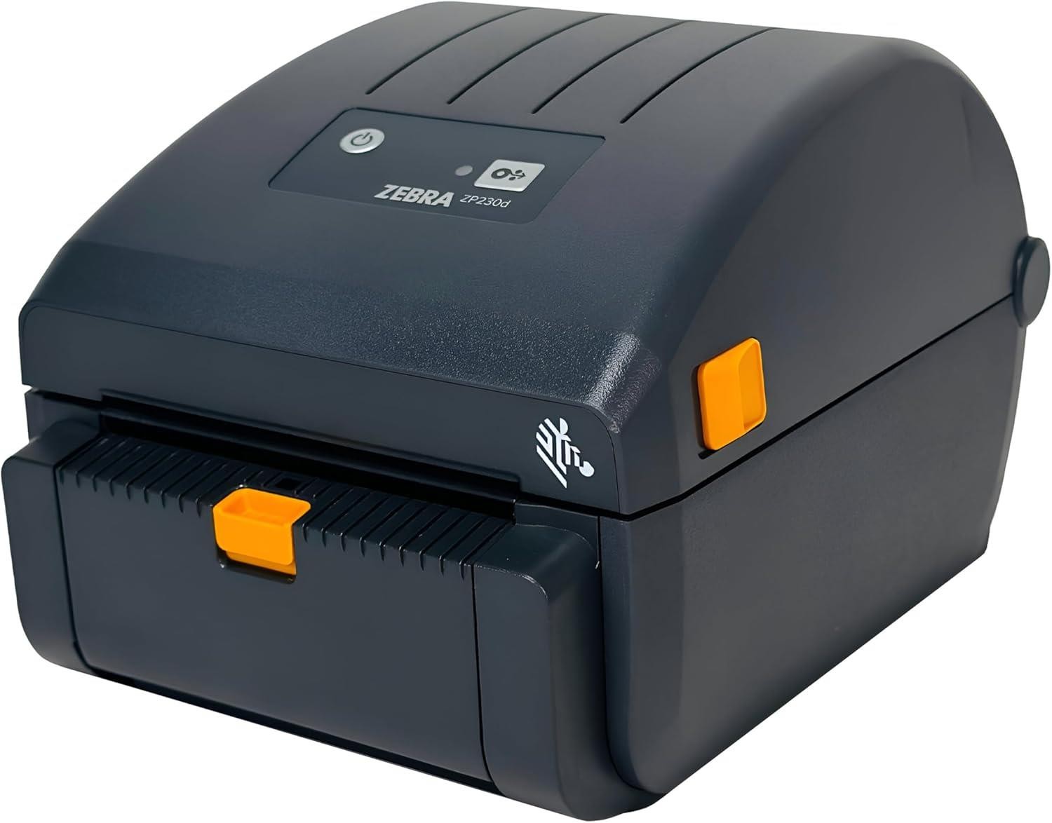 Zebra ZP230D Direct Thermal Barcode Label Printer Black Very Good Condition