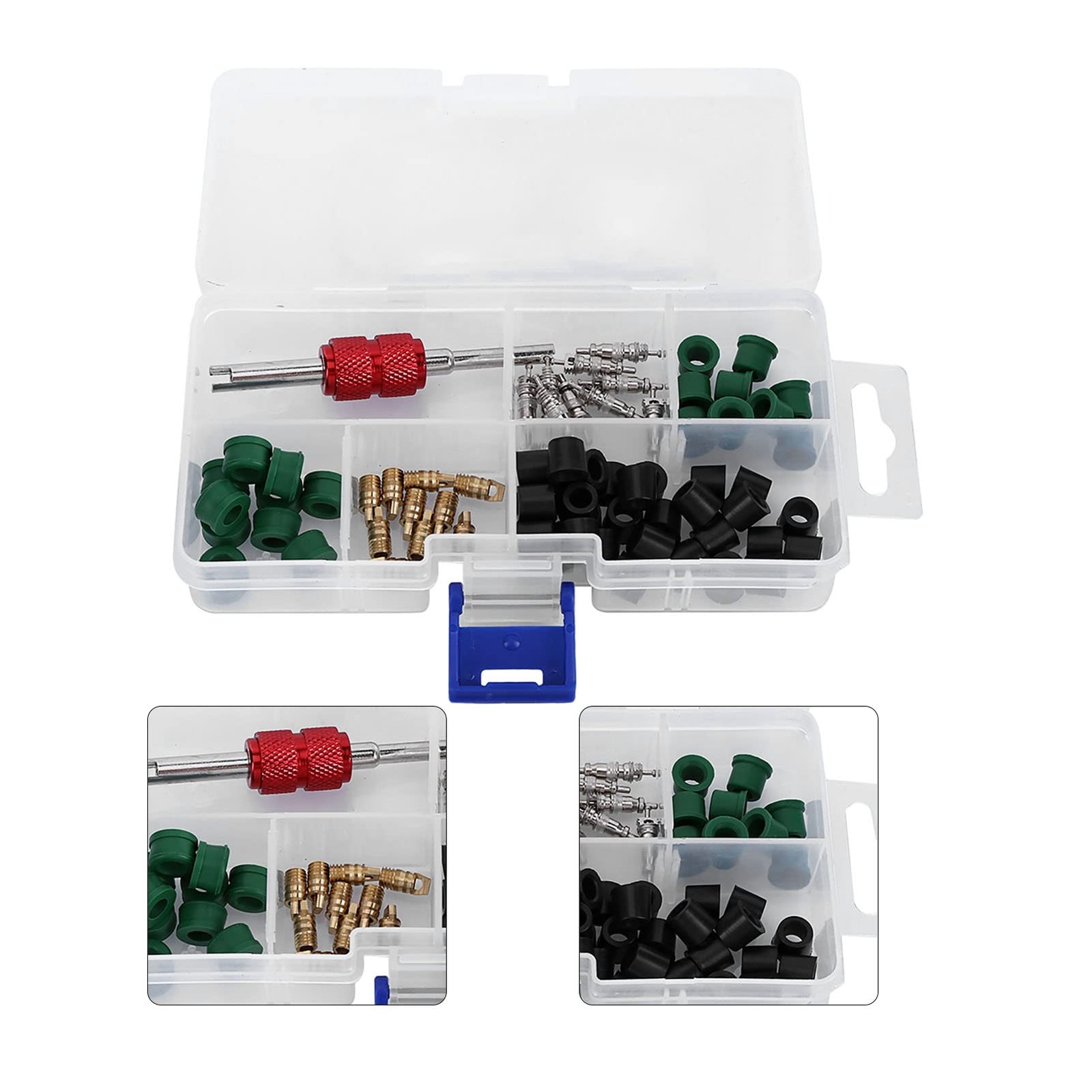 71 PCS Yellow Jacket HVAC Hose Gasket Air Conditioning Valve Core Repair Kit