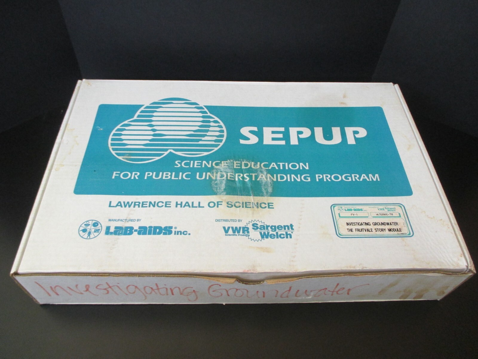 SEPUP Lab-Aids Investigating Groundwater The Fruitvale Story Science Education