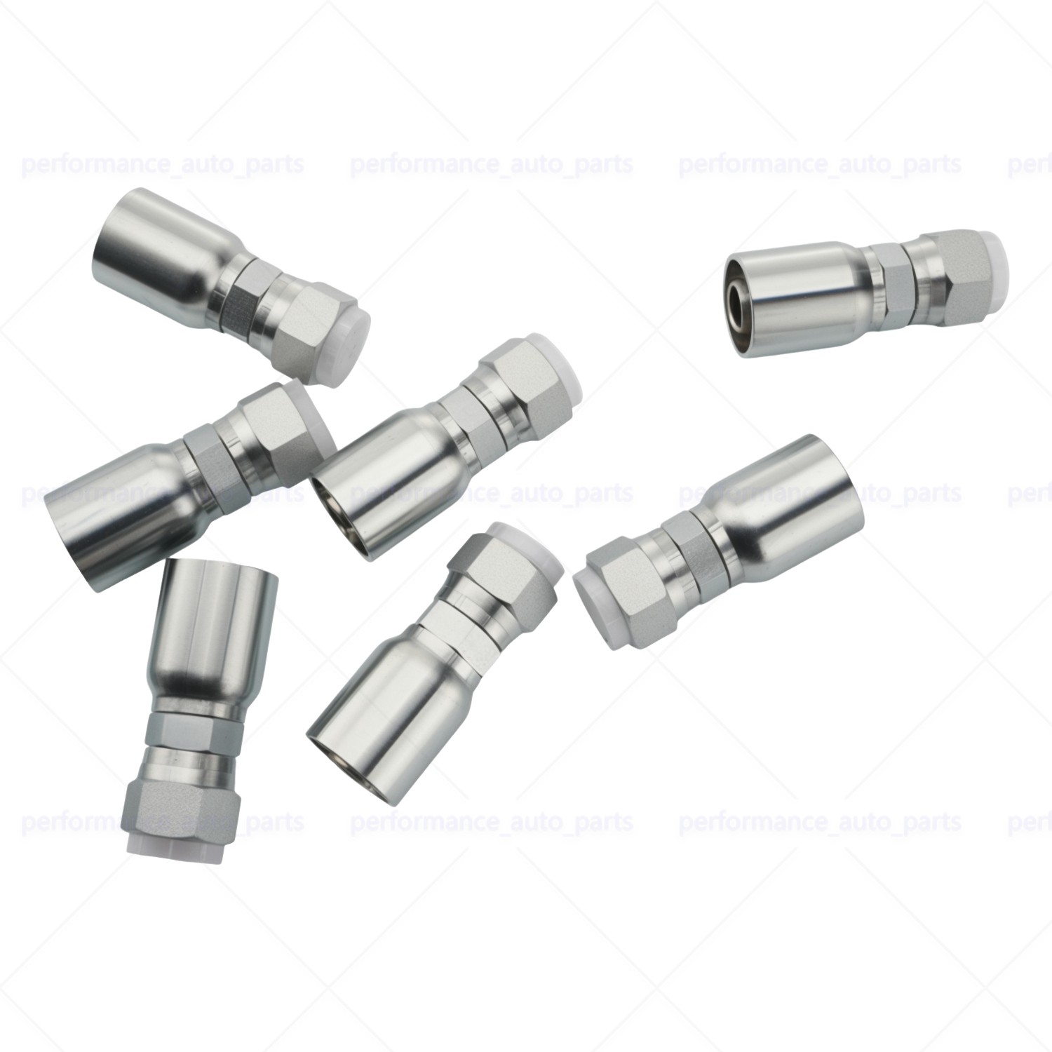 12 Pack Hydraulic Hose Fittings: 3/4″ I.D. Hose x 3/4″ JIC 37° Flare Female NEW