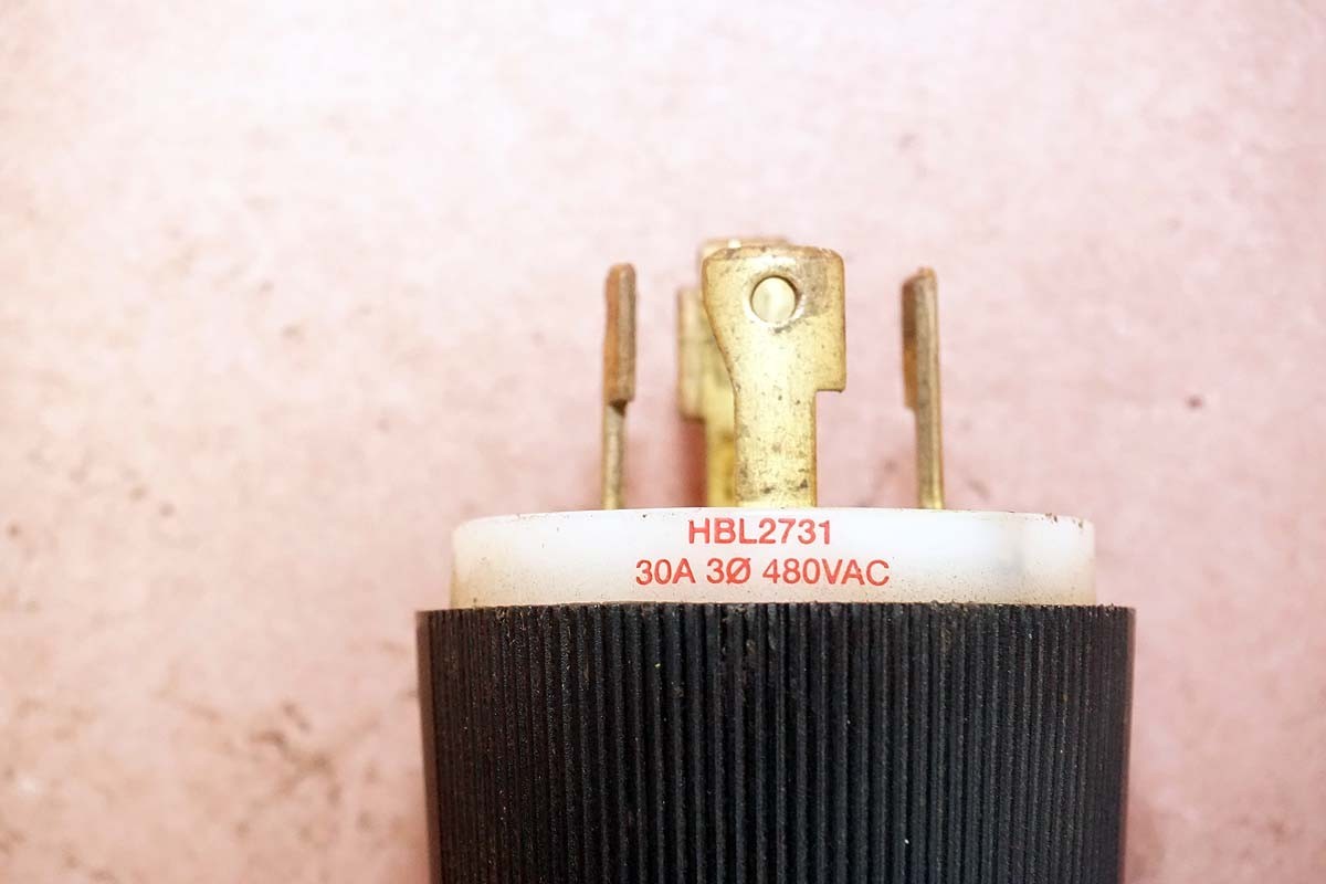 Hubbell HBL2731 30 Amp 480 VAC Plug