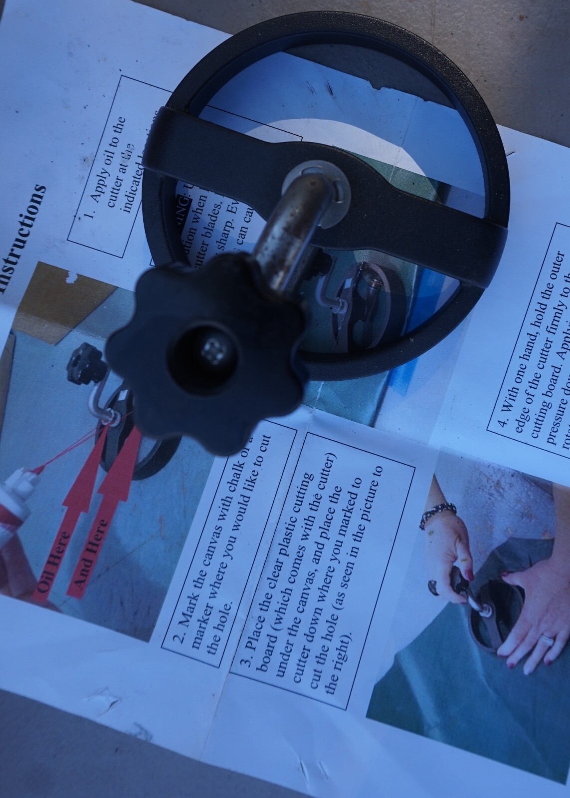 New/Unused Adjustable Circle Cutter!!