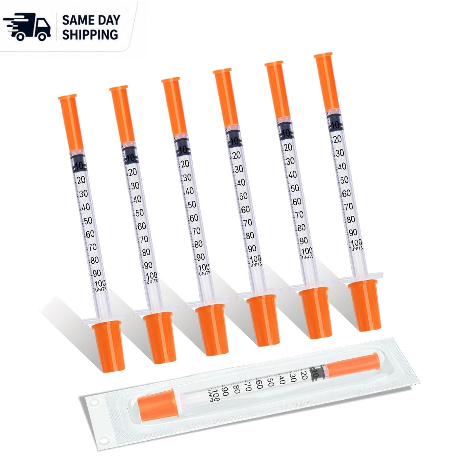 Individually Sealed 1ml 29G 1/2″ Syringes – Pack of 25 for Safety & Accuracy