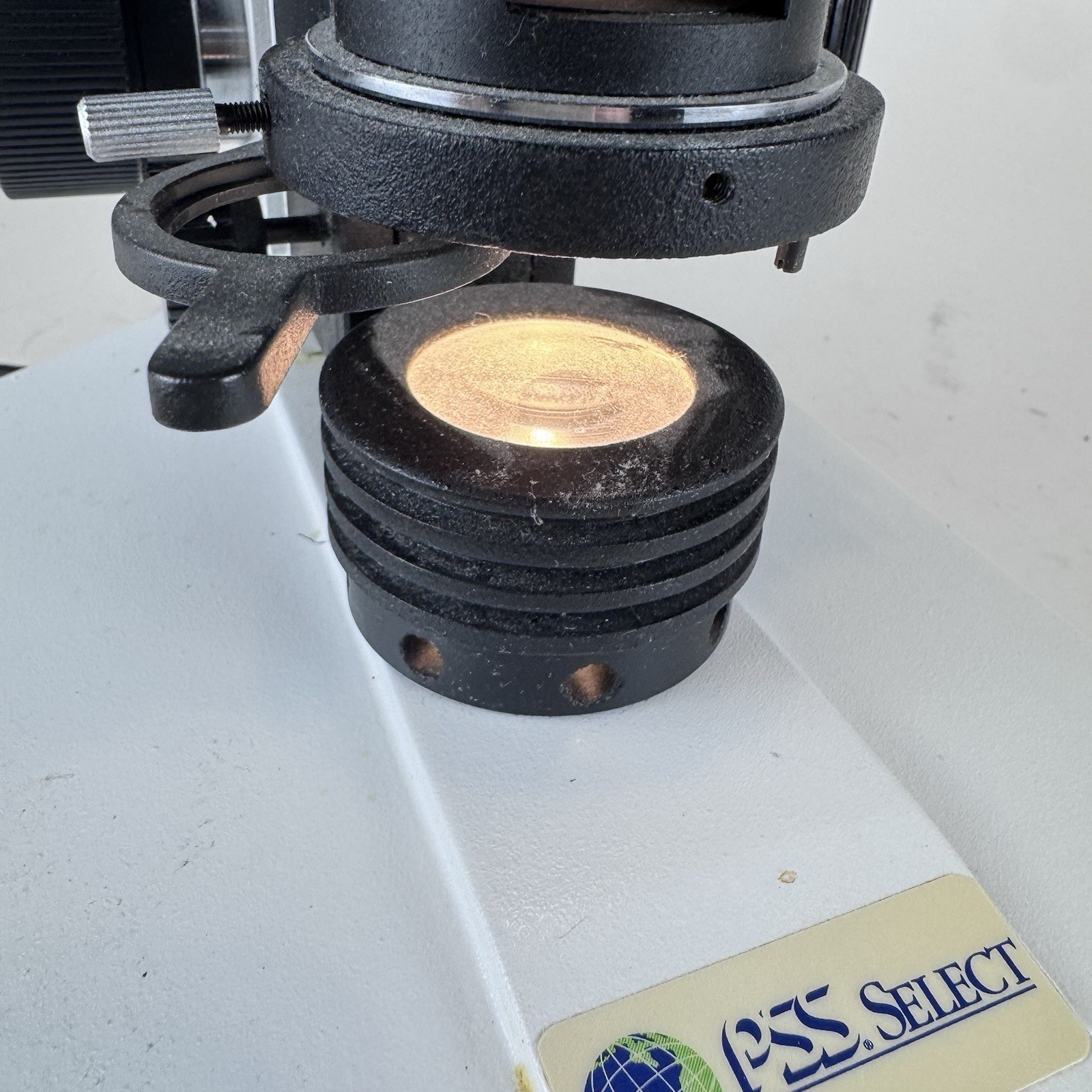 PSS Select Laboratory Compound Binocular Microscope + 4X 10X 40X 100X Objectives