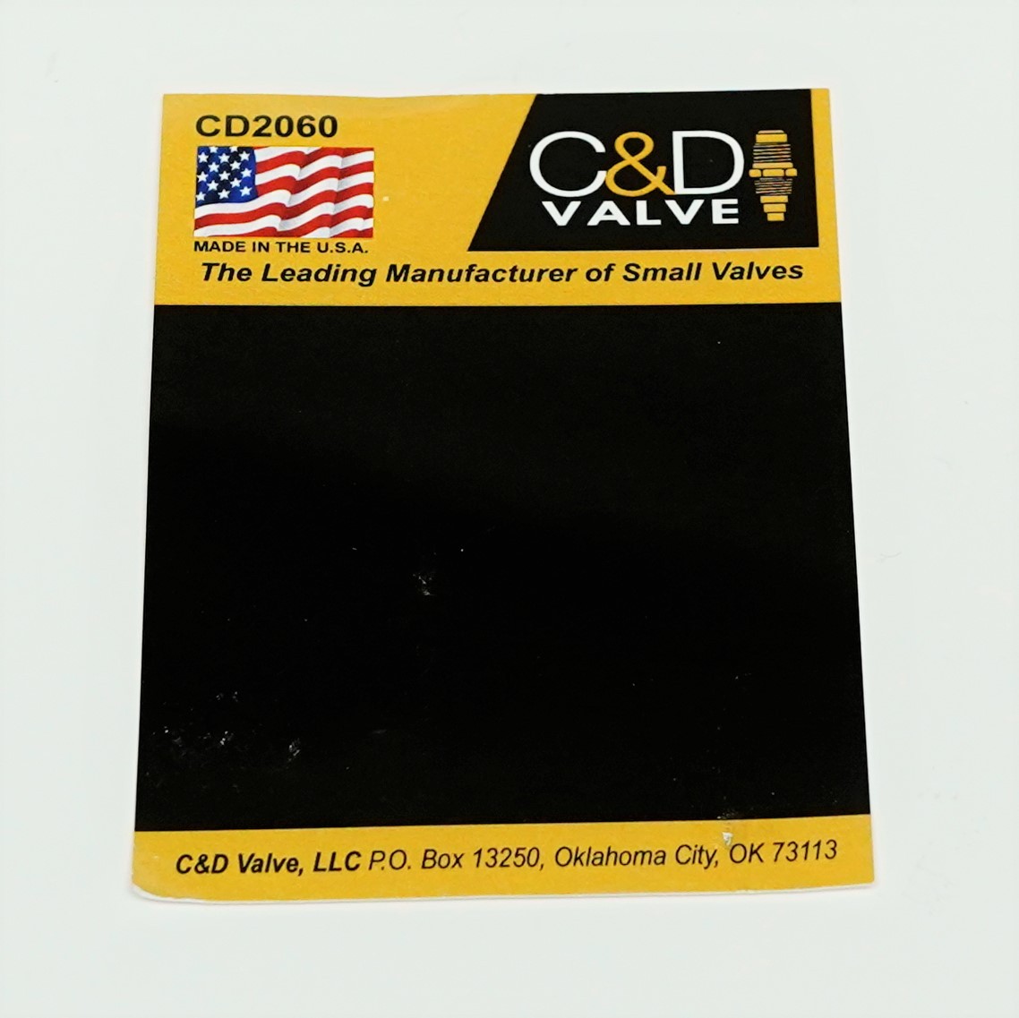 C&D Valve Large Thumb Screw Core Depressor, Coupler Attaches to 1/4″ Flare