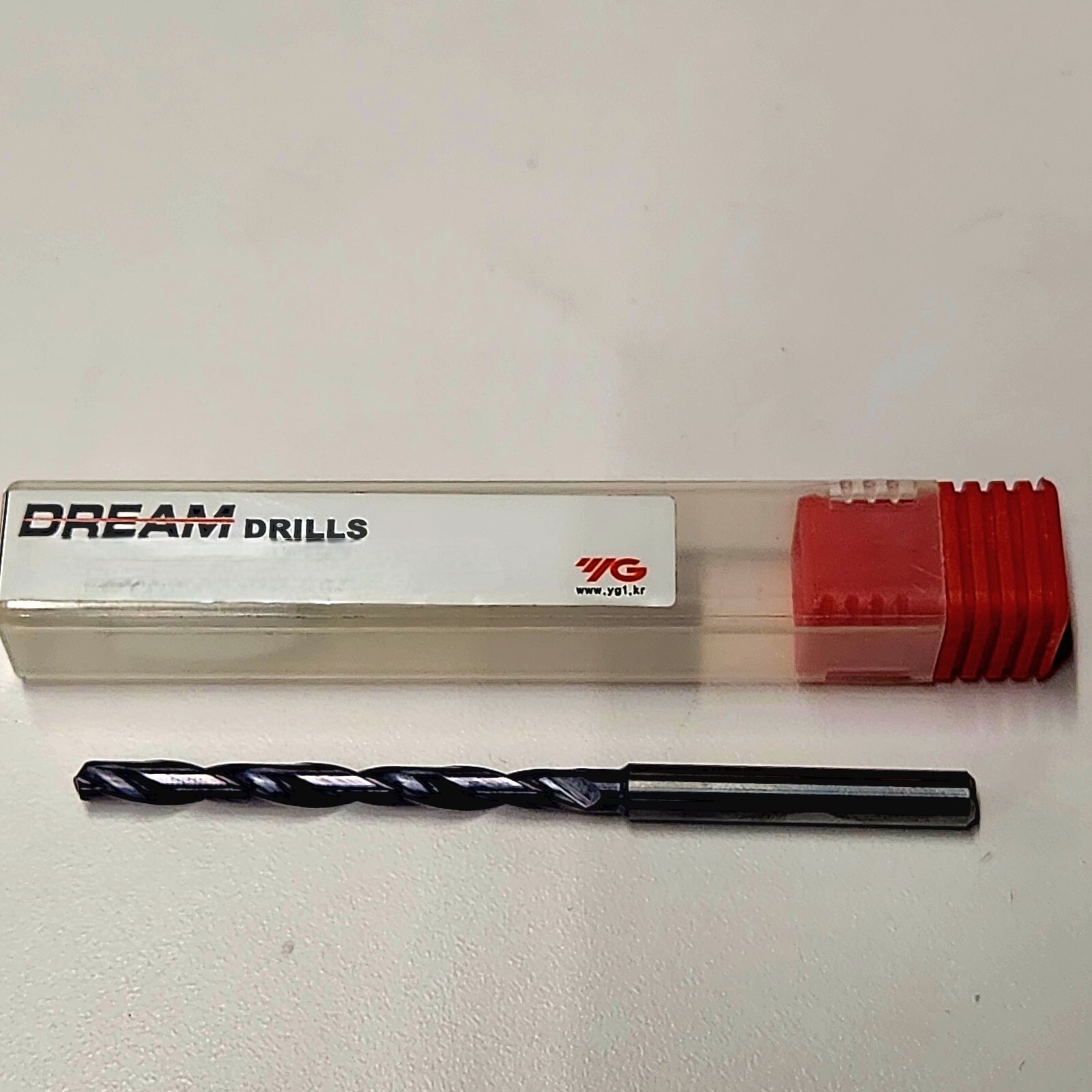 5.0mm 8XD INOX CARBIDE DRILL w/ COOLANT HOLES #DH453050 6mmLOC 95mmOAL