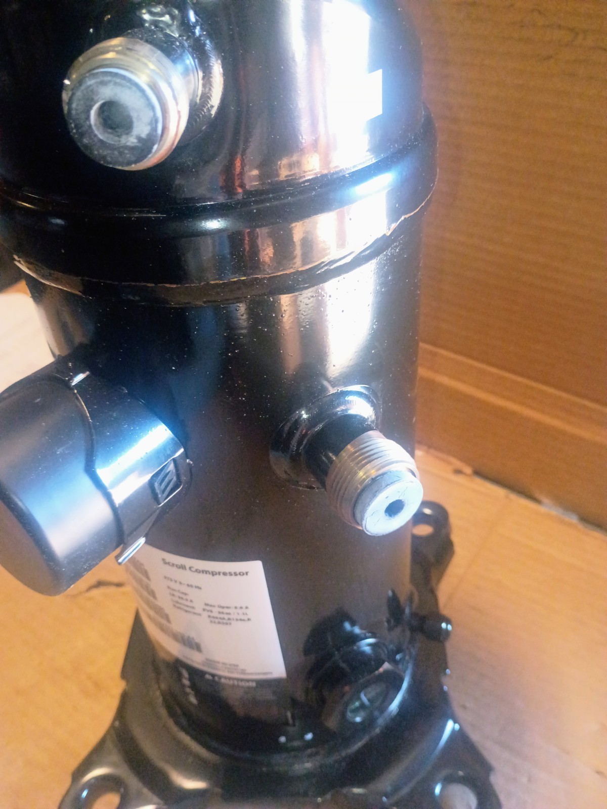 Tecumseh VS223VT-103-J7 VSC9526XXH 3.5 HP R-404A Scroll Compressor 575V 3PH