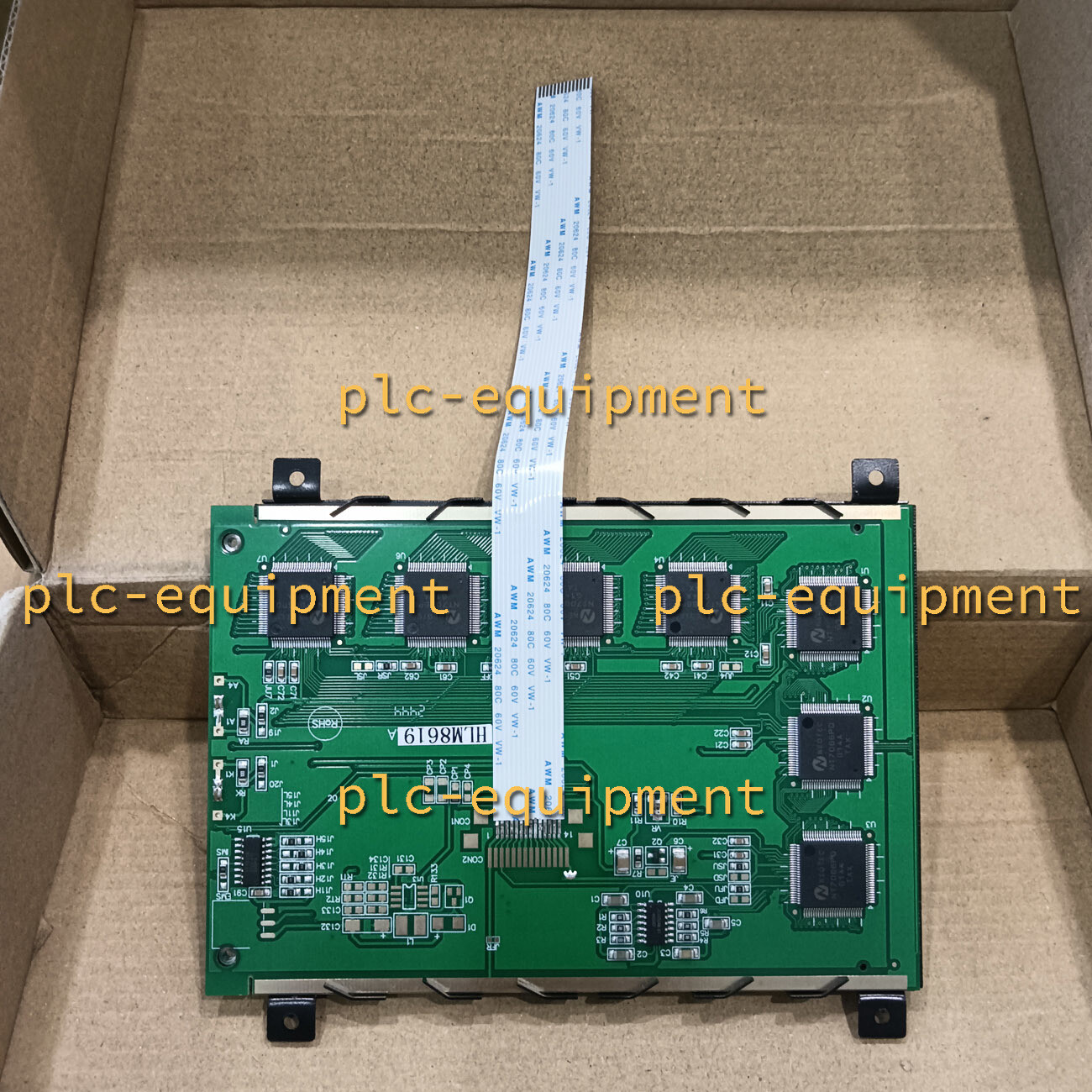 LCD Display HLM8619 HLM8619-05087 Fit for HOSIDEN TW-22 94V-0 One-Year Warranty