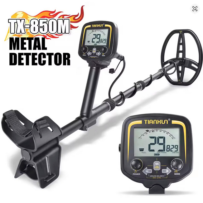TIANXUN TX 850M Pro Metal Detector, Very Sensitive, Discrimination, Ground Grab