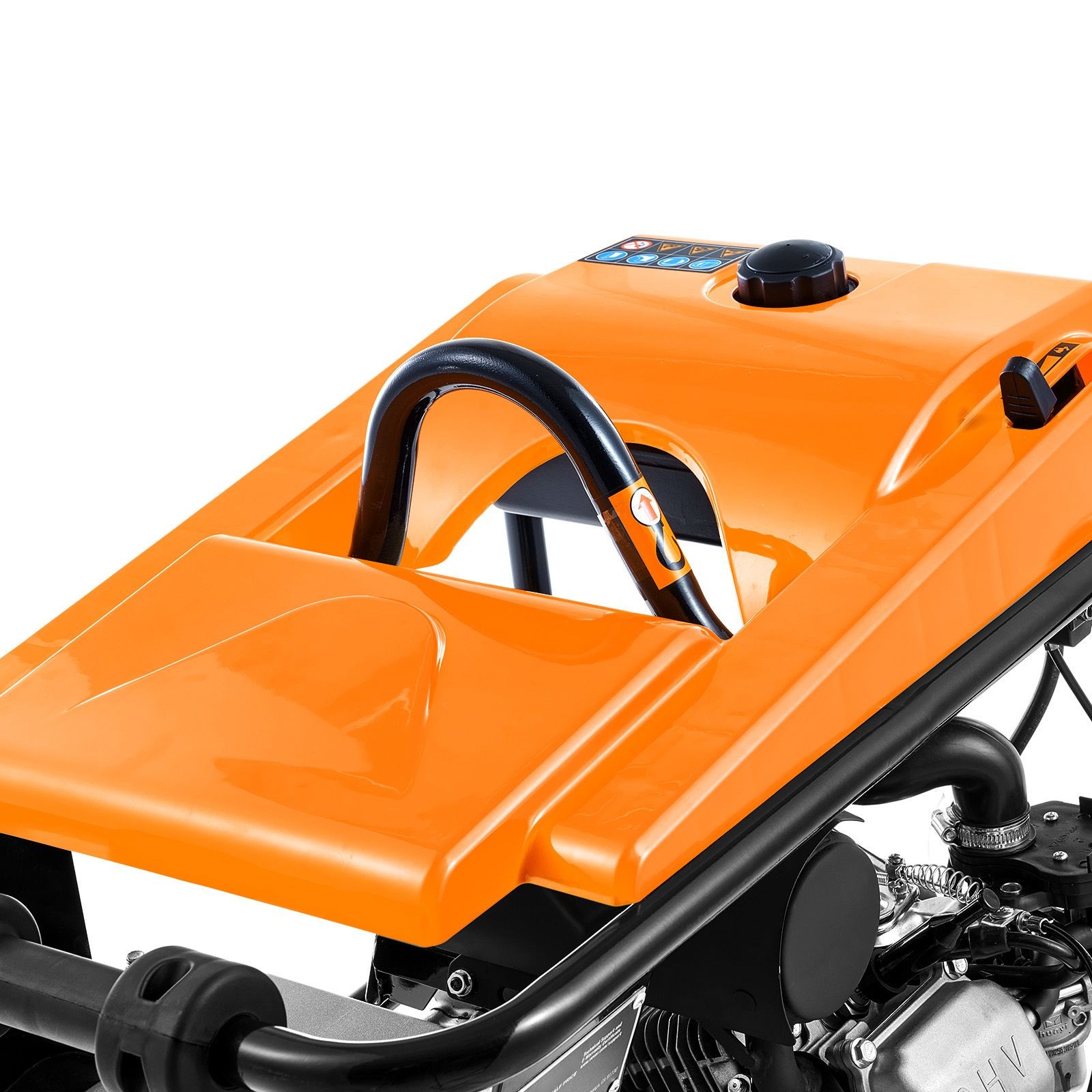 6.5 HP Vibratory Rammer 3600lb Impact Force 26in Depth