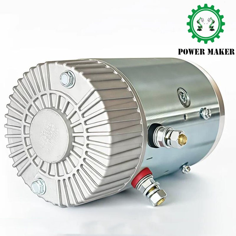 2200W DC Electric Motor 12V/24V/48V/60V for Hydraulic Power Unit with 9-Tooth