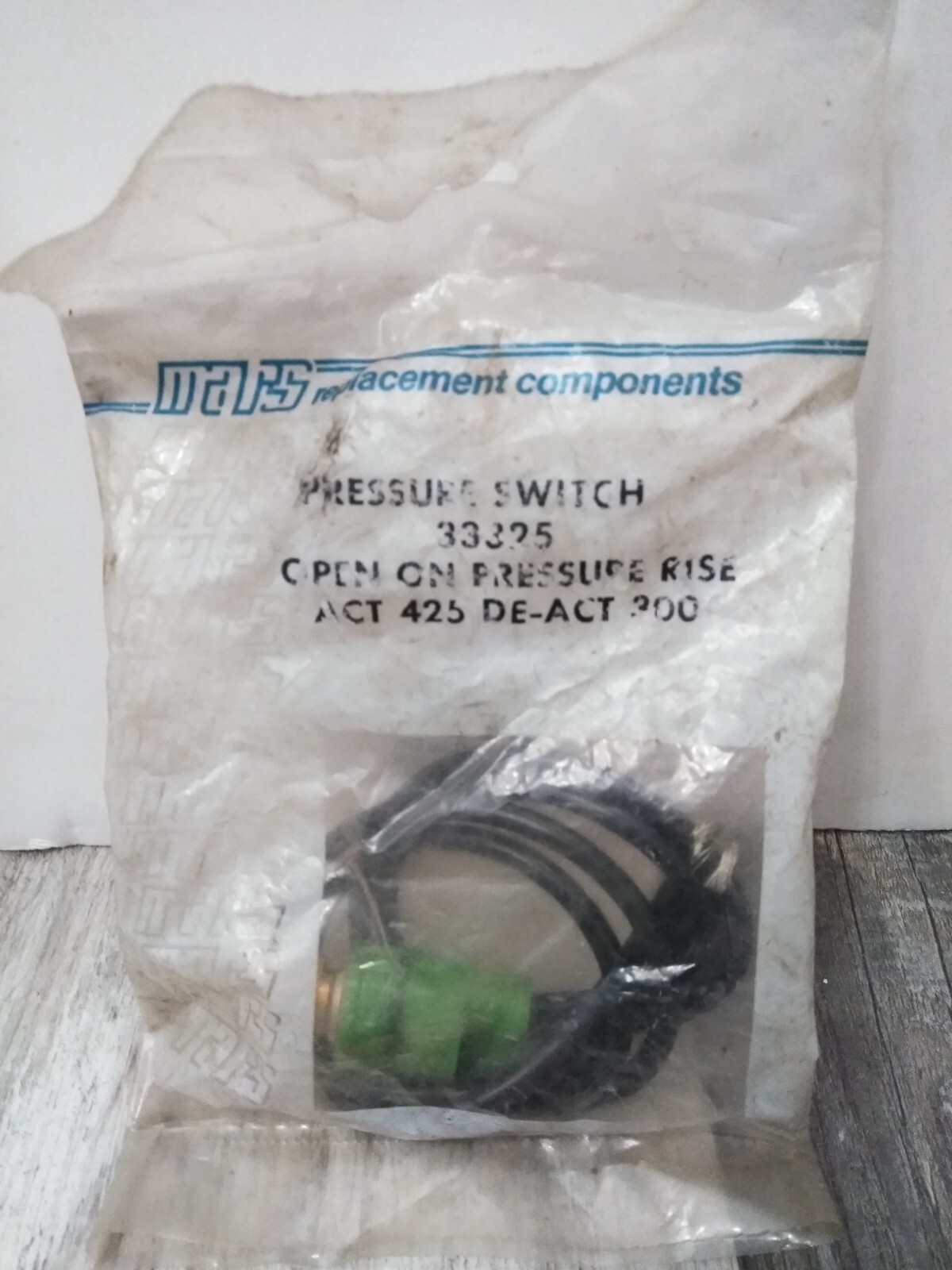 N.O.S. Mars 33325 Pressure Switch ACT 425 DE-ACT 300