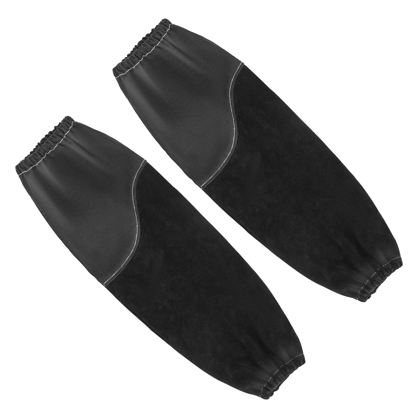 VEVOR Flame Resistant Welding Work Sleeve Heavy Duty Cowhide Leather & FR Cotton