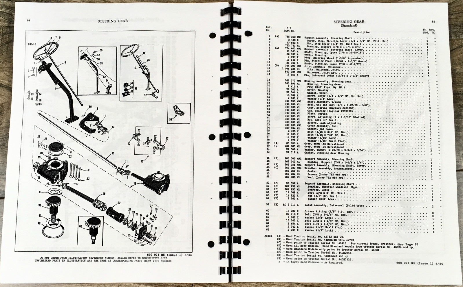 Massey Harris 44 Diesel Tractor Service Repair Parts Owners Operators Manuals