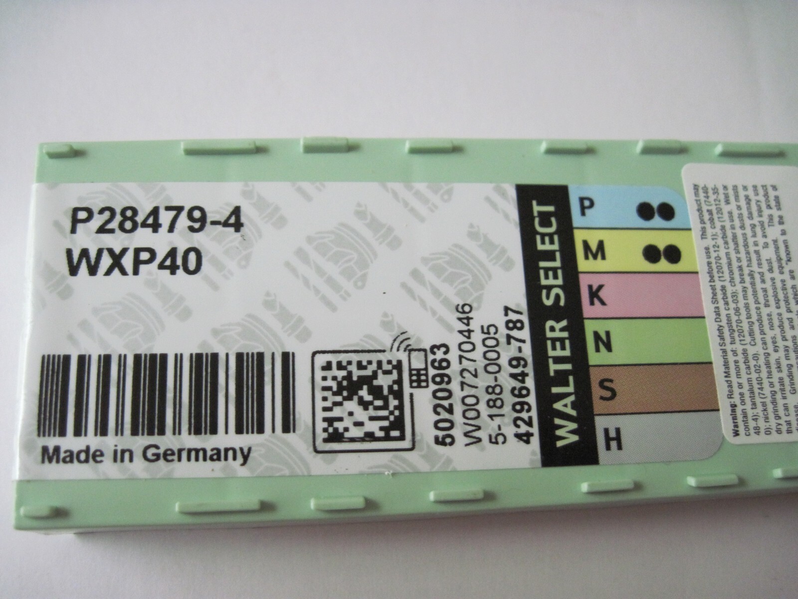 (Qty 10) Walter P28479-4 WKP40 Carbide Square Drilling Inserts 5020963