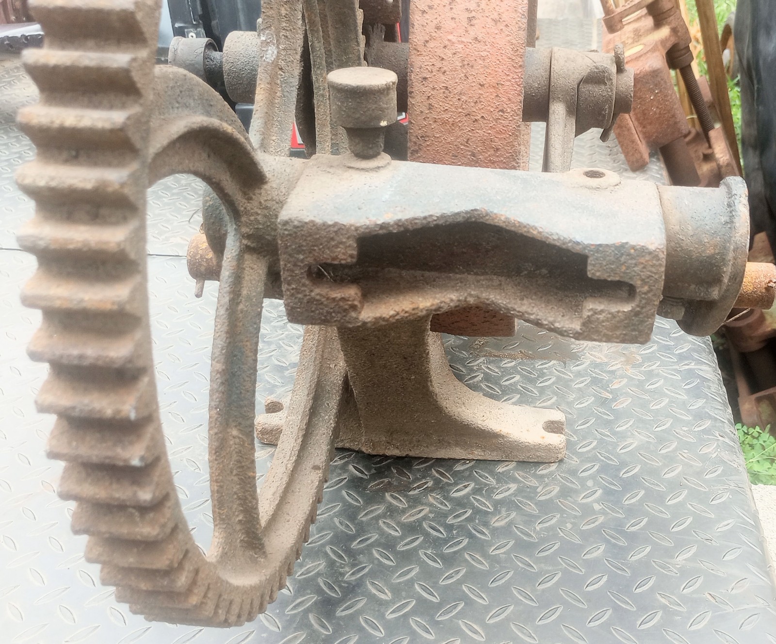 1921-23 KJ Antique Water Pump Jack Assembly KJ Well Pump For Hit N Miss Engine