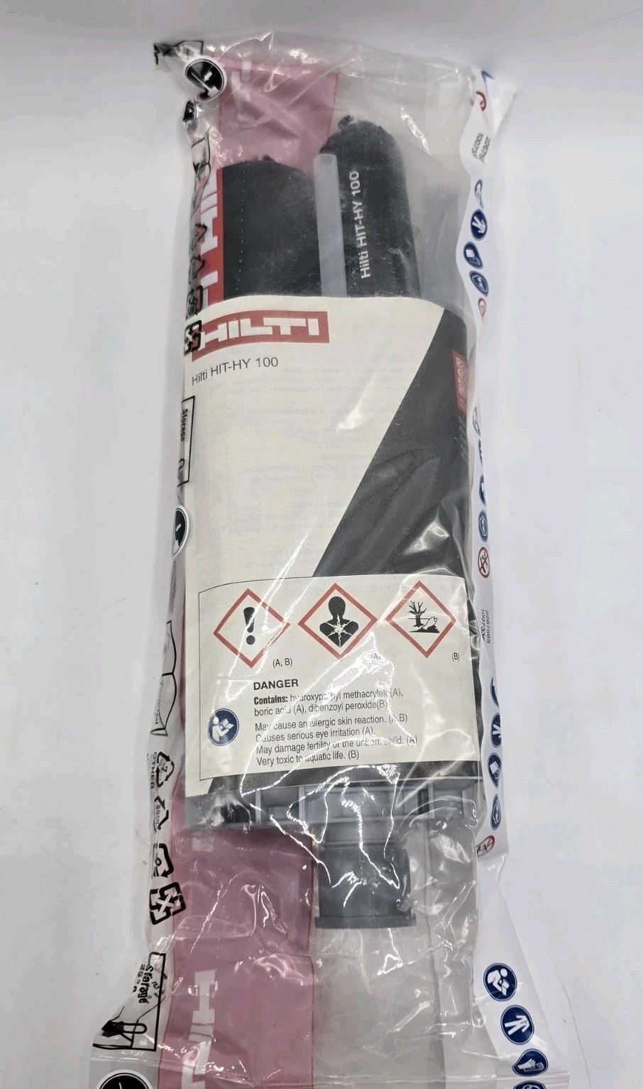 Hilti HIT-HY 100 16.9 fl. oz. 500ml. Concrete Epoxy Adhesive 2078495 01/2026