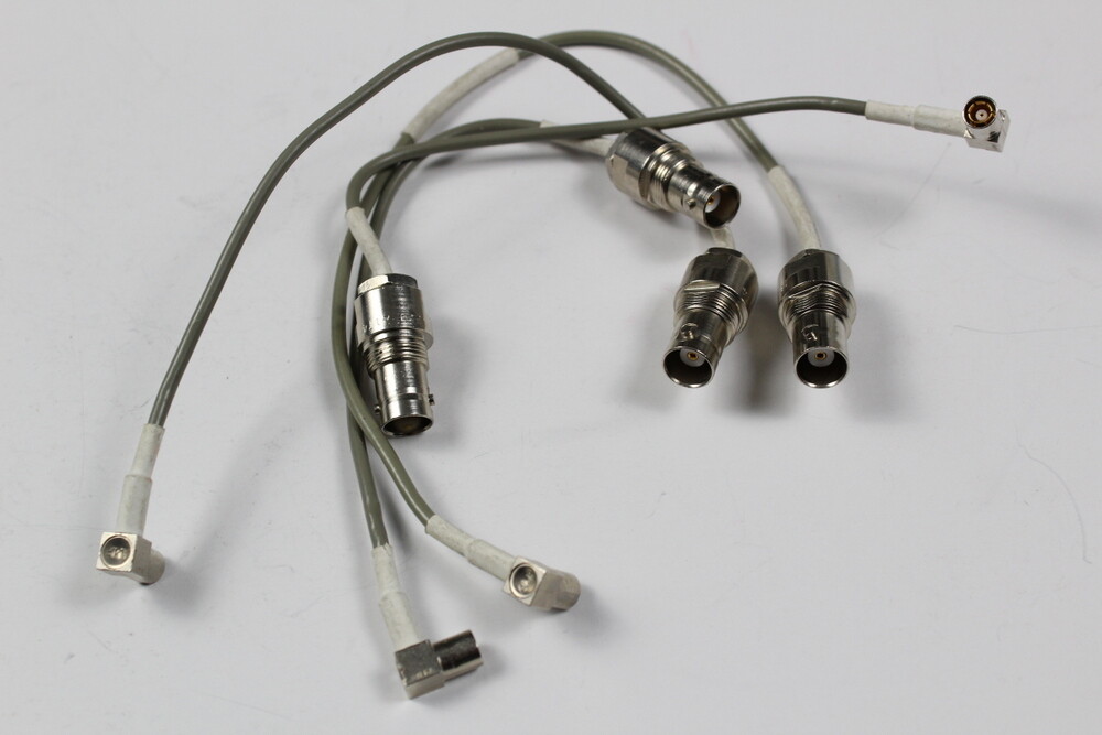 A9P6,P7,P8,P10 Cable With SMB Female R/A to BNC Female Connector Set of 4
