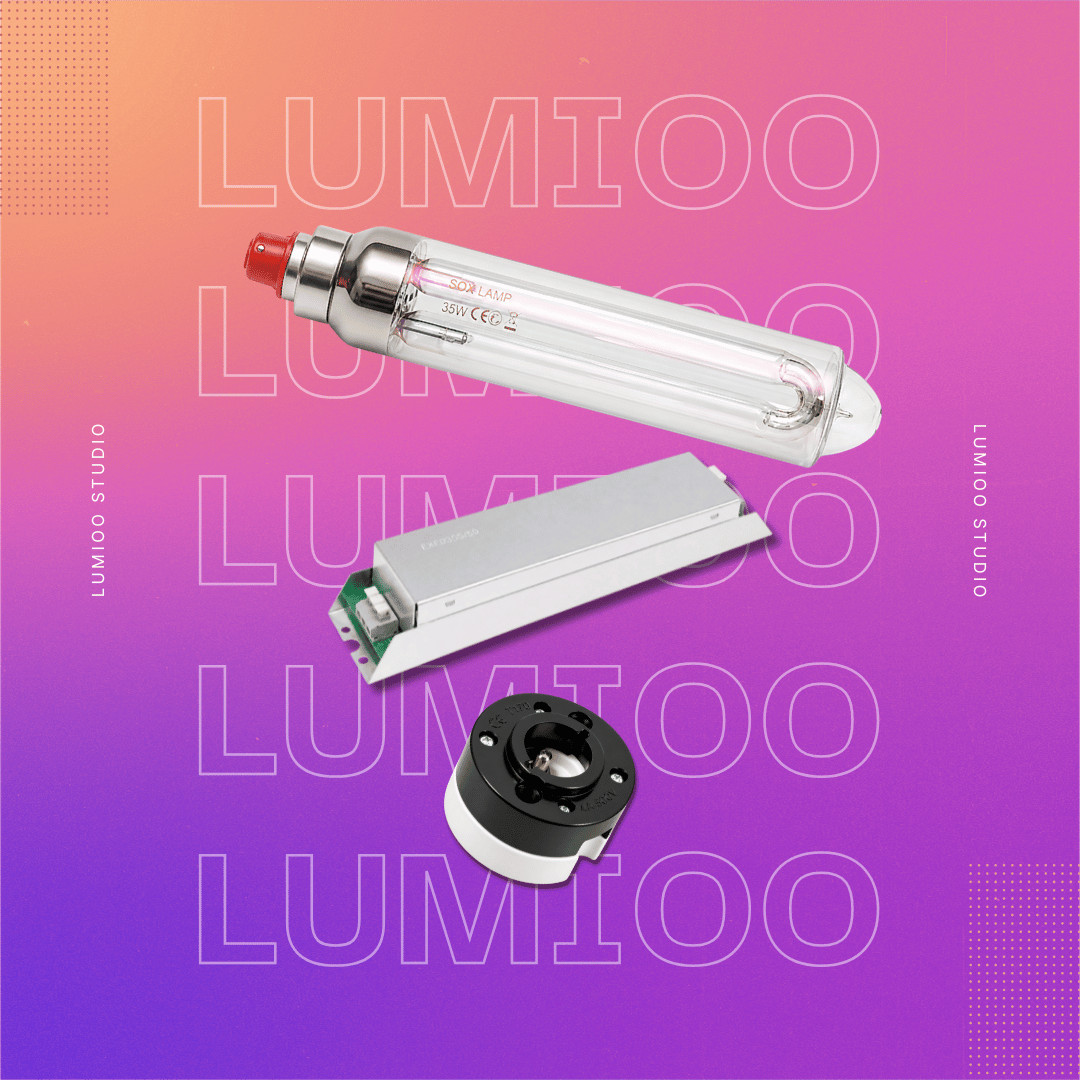 SOX 35w Low Pressure Sodium Lamp Kit