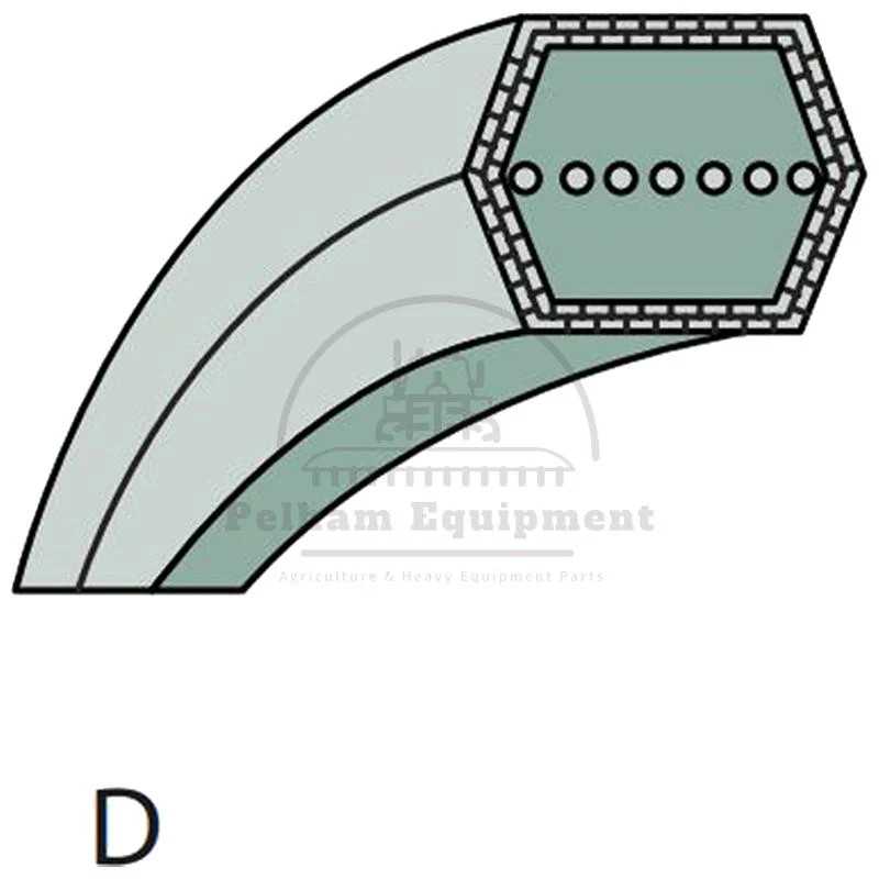 Double V-Belt Type D for MTD, Yard Man, Cub Cadet, 754-0470, AA 93