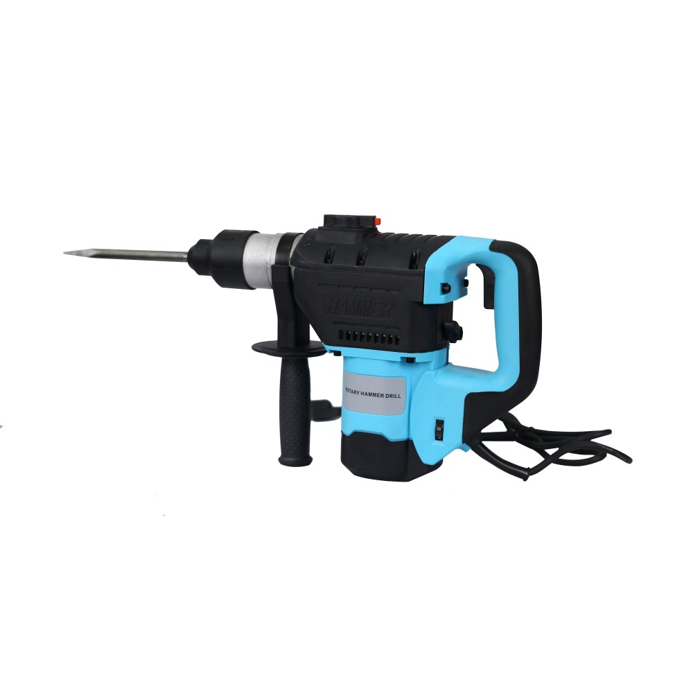 Rotary Hammer 1100W(Blue + Black 1-1/2″ SDS Plus Rotary Hammer Drill 3 Functions