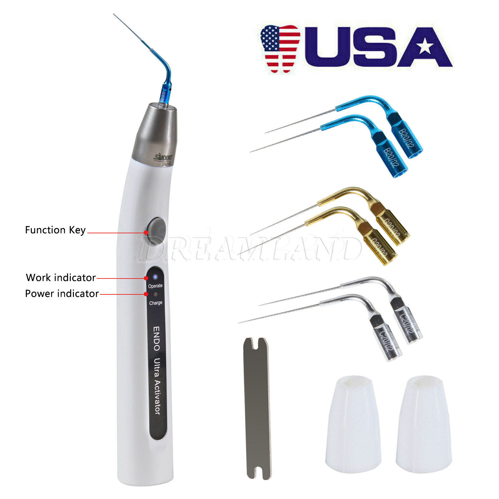 Ultrasonido Dental Ultra Endo Activador Irrigador Endodoncia Scaling/Rotary File