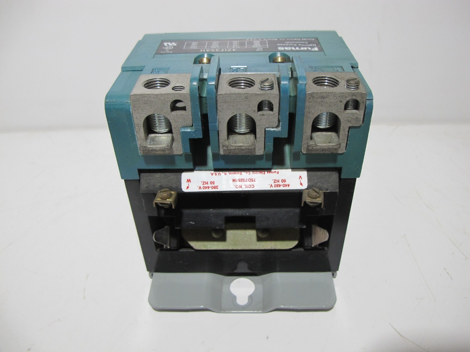 Furnas 42IF35AH 150A Definite Purpose Contactor 480V Coil 75D73251H Controller