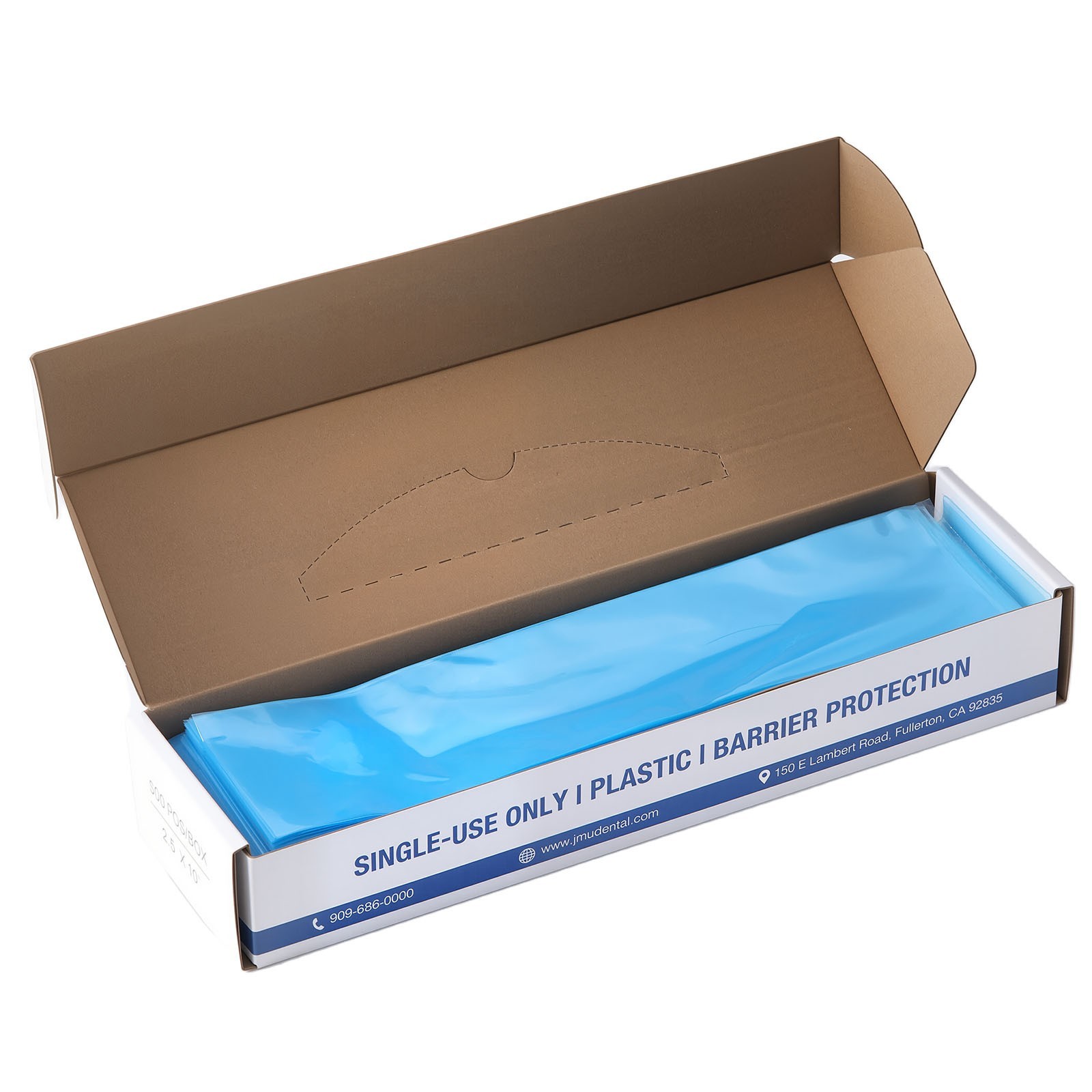 500/2500/5000PCS JMU Dental 3 Way Air Water Syringe Sleeve Cover 2.5”X10” Blue