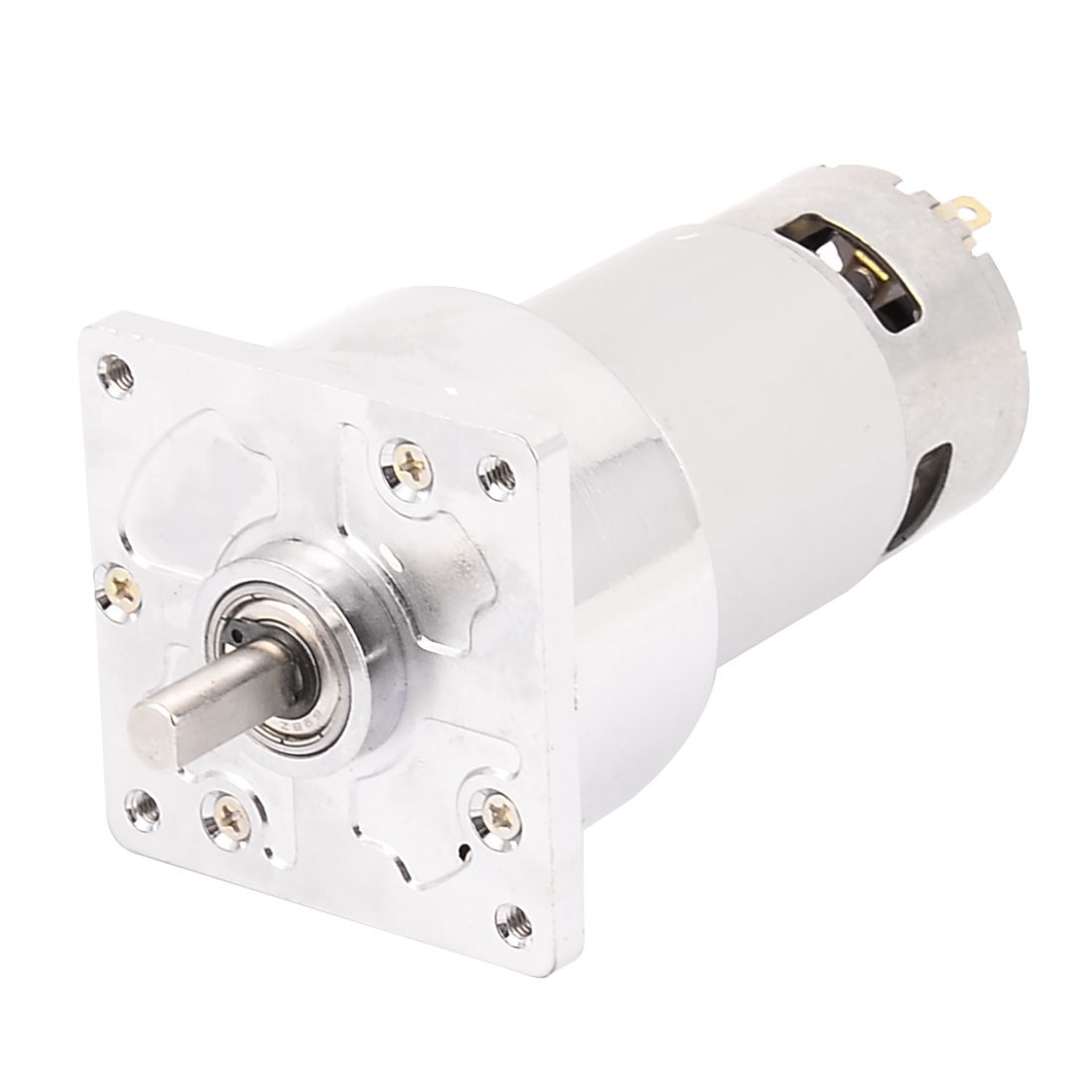 DC 24V 200RPM High Torque 8mm Shaft Dia Electric Low Speed Solder Gear Box Motor