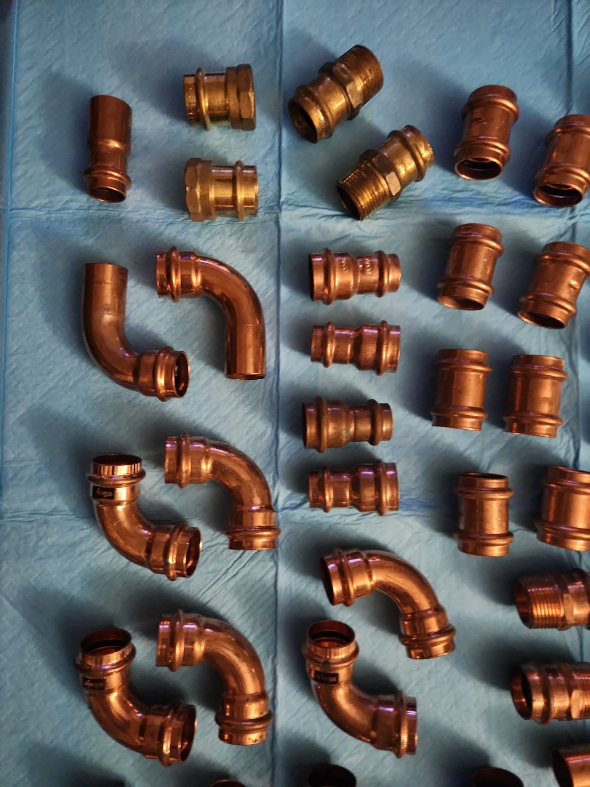Mixed Lot Of 1″ Propress Fittings