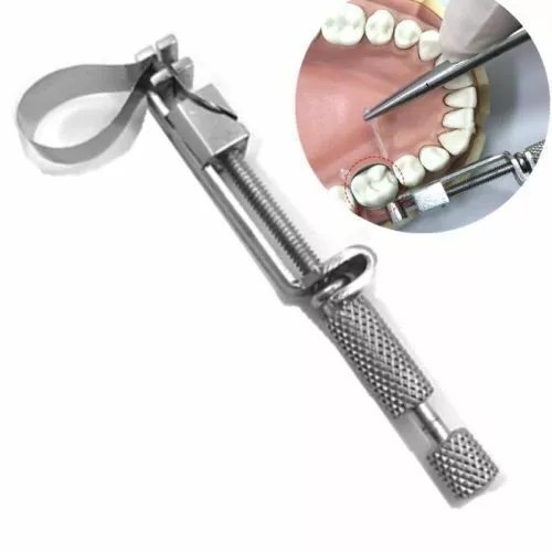 Dental Sectional Contoured Matrix Bands Ring/40 Add-On Wedges/Plier TOR VM