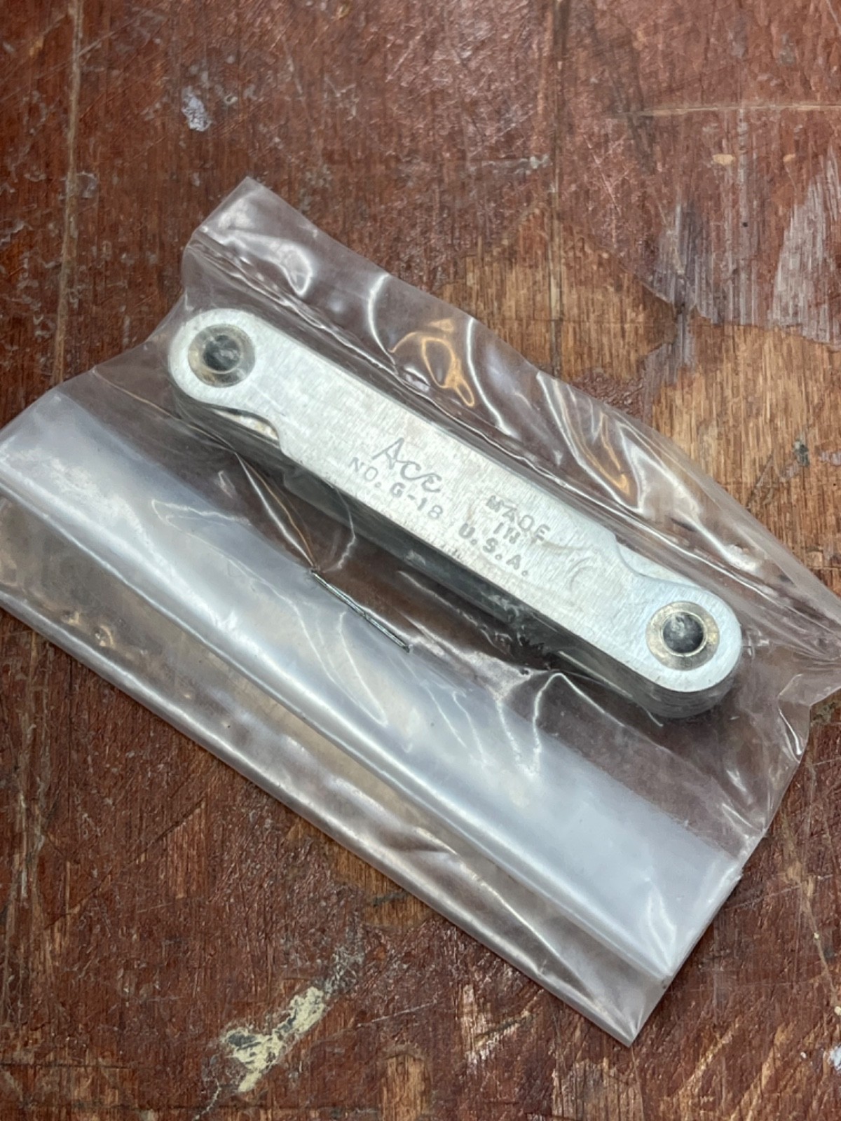 Ace Screw Thread Gage Gauge USA – LOOKS to be NEW OLD STOCK (6-18)