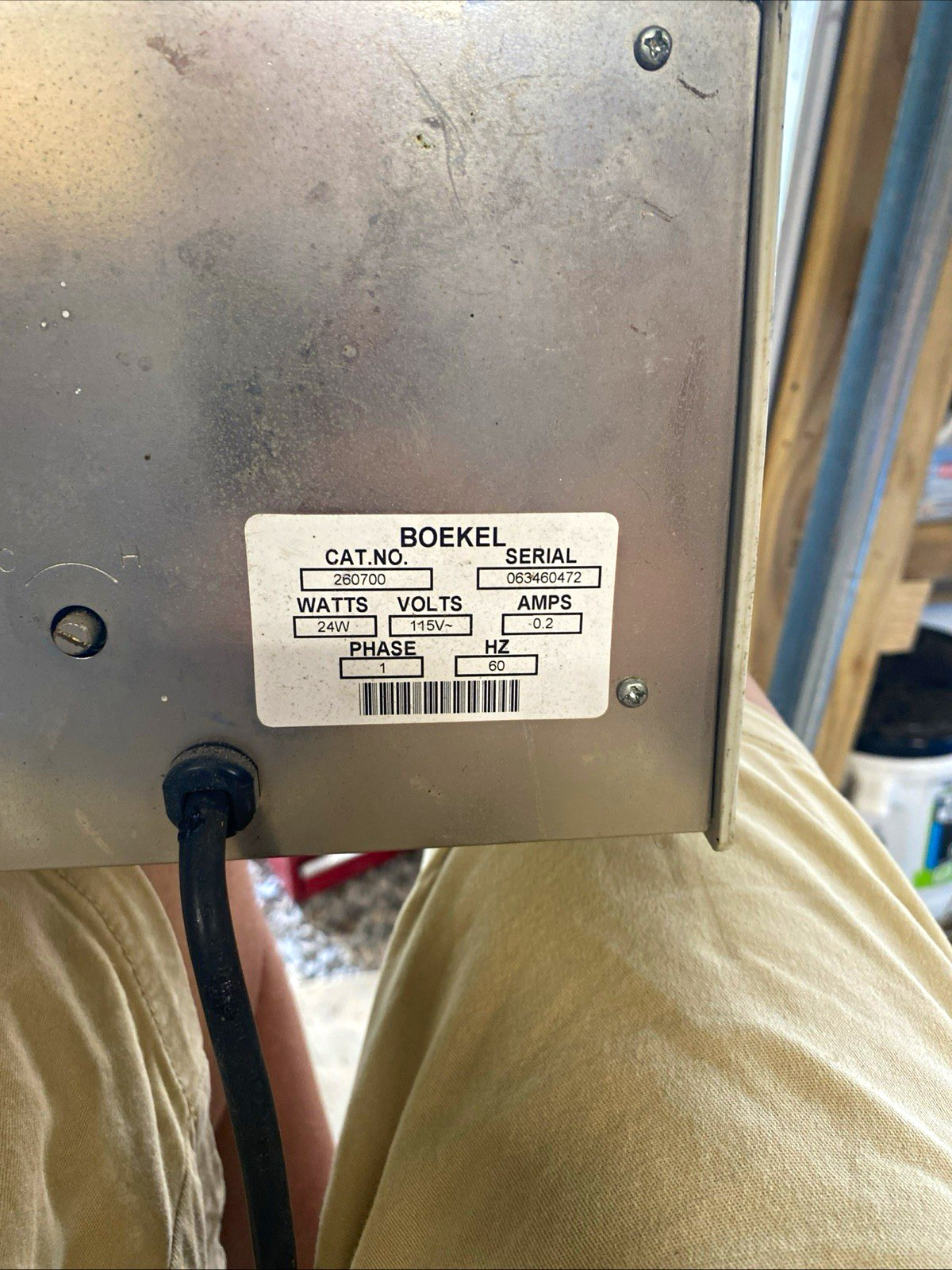 Boekel Lab Oven Model 260700 (MPN 260700) 115V 24W Physical Lab