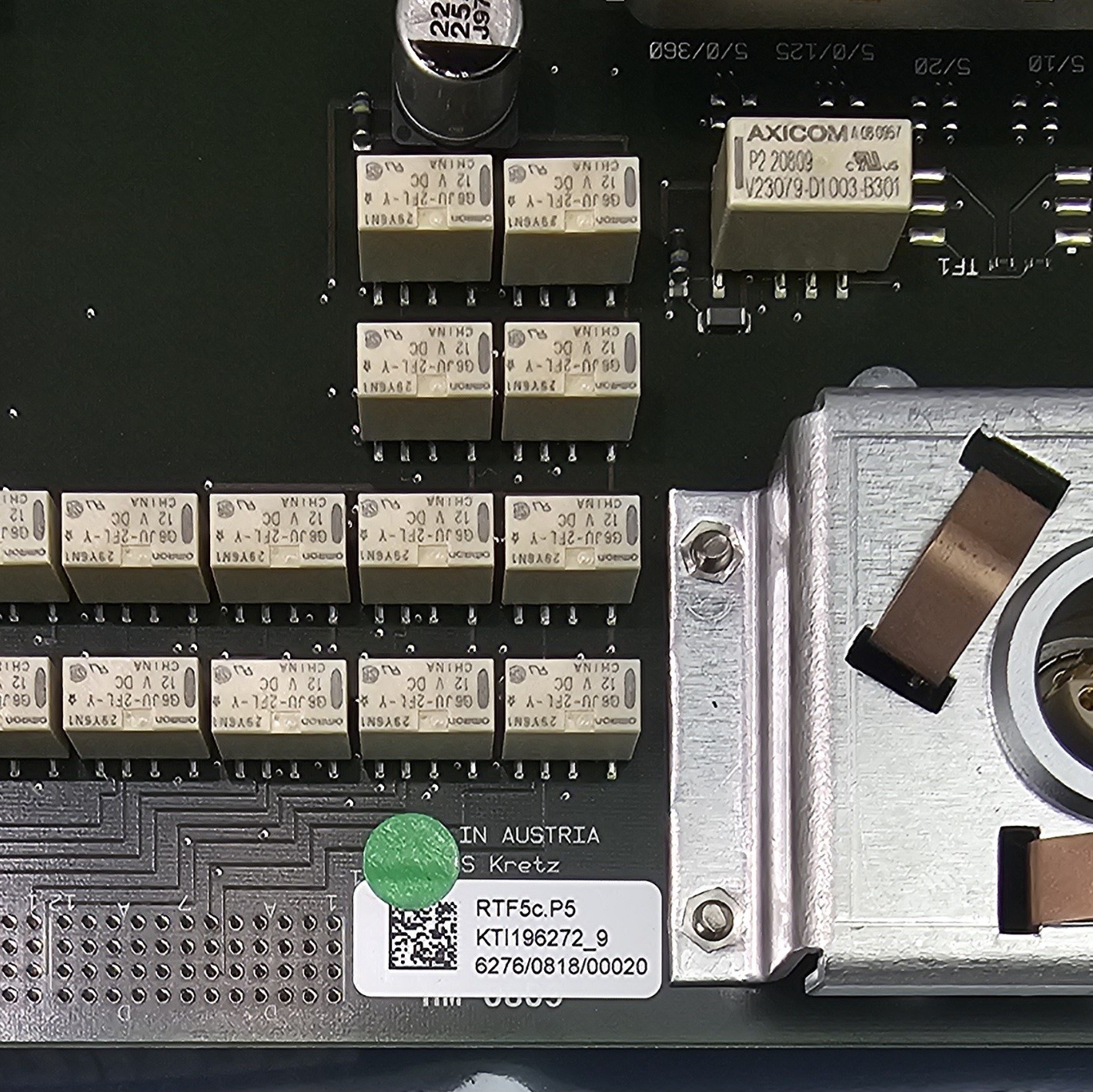 GE Voluson E6/E8 Beamformer Probe Assy Replacement Board KTI196272_9 RTF5c.P5
