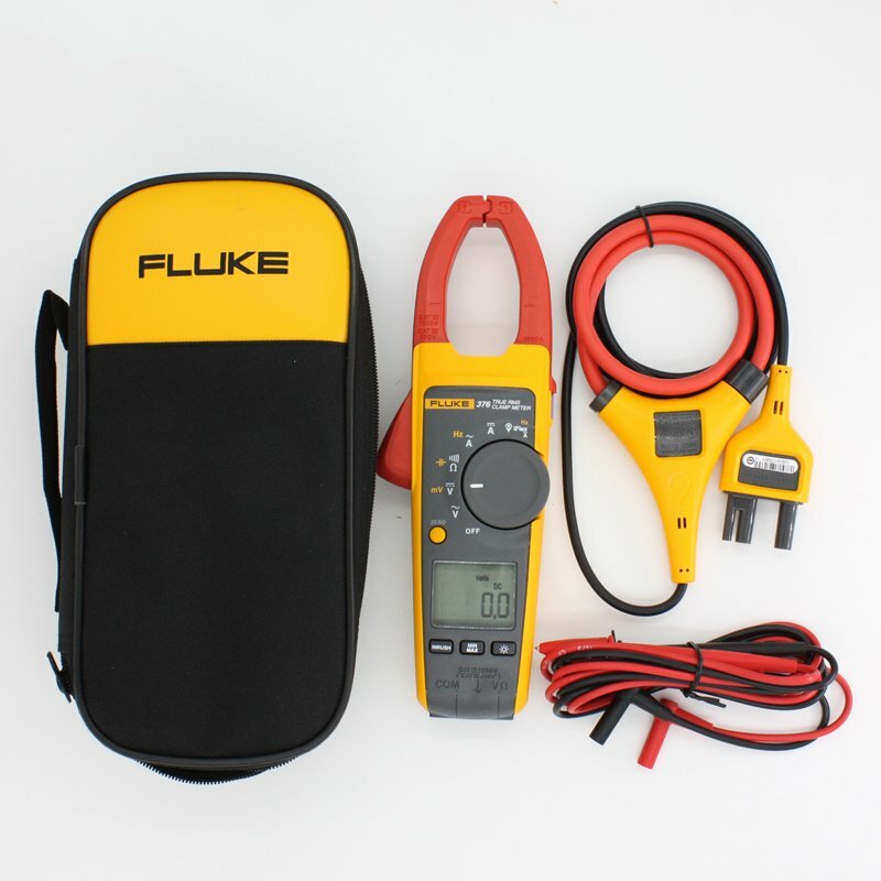 New 376 Wireles True-rms Auto Clamp Meter Multimeter Tester iFlex Probe