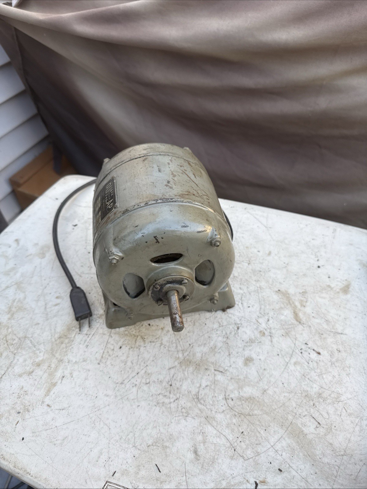 Dunlap 1/3 Hp Electric Motor 1750 RPM 115V 5.4 AMP Model 115.6759 Working Great