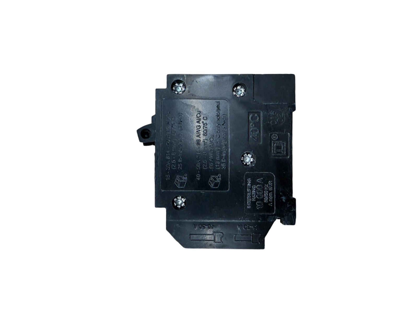 Square D Homeline HOMT1515225 Quad Tandem Breaker Two 1-Pole One 2-Pole 15A/25A