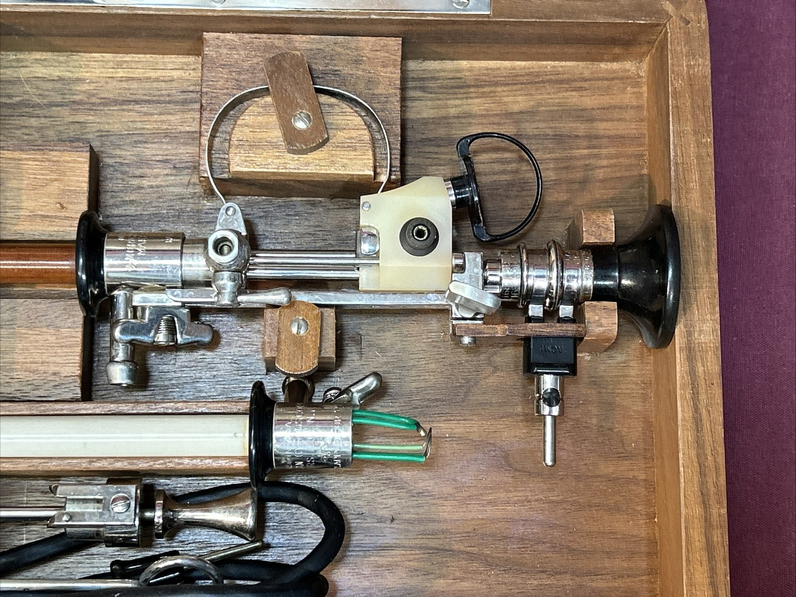 Vtg ACMI Iglesias Resectoscope Cystoscope Urology Surgical Instrument Set Oddity